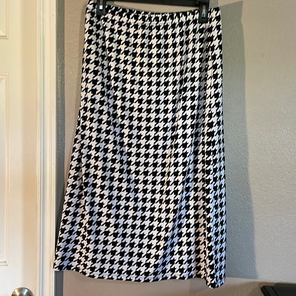 COPY - Zadie bs houndstooth skirt
